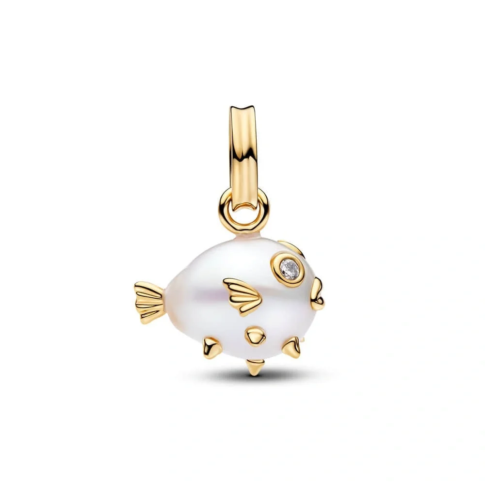 Pandora Baroque Pearl Little Fish Pendant